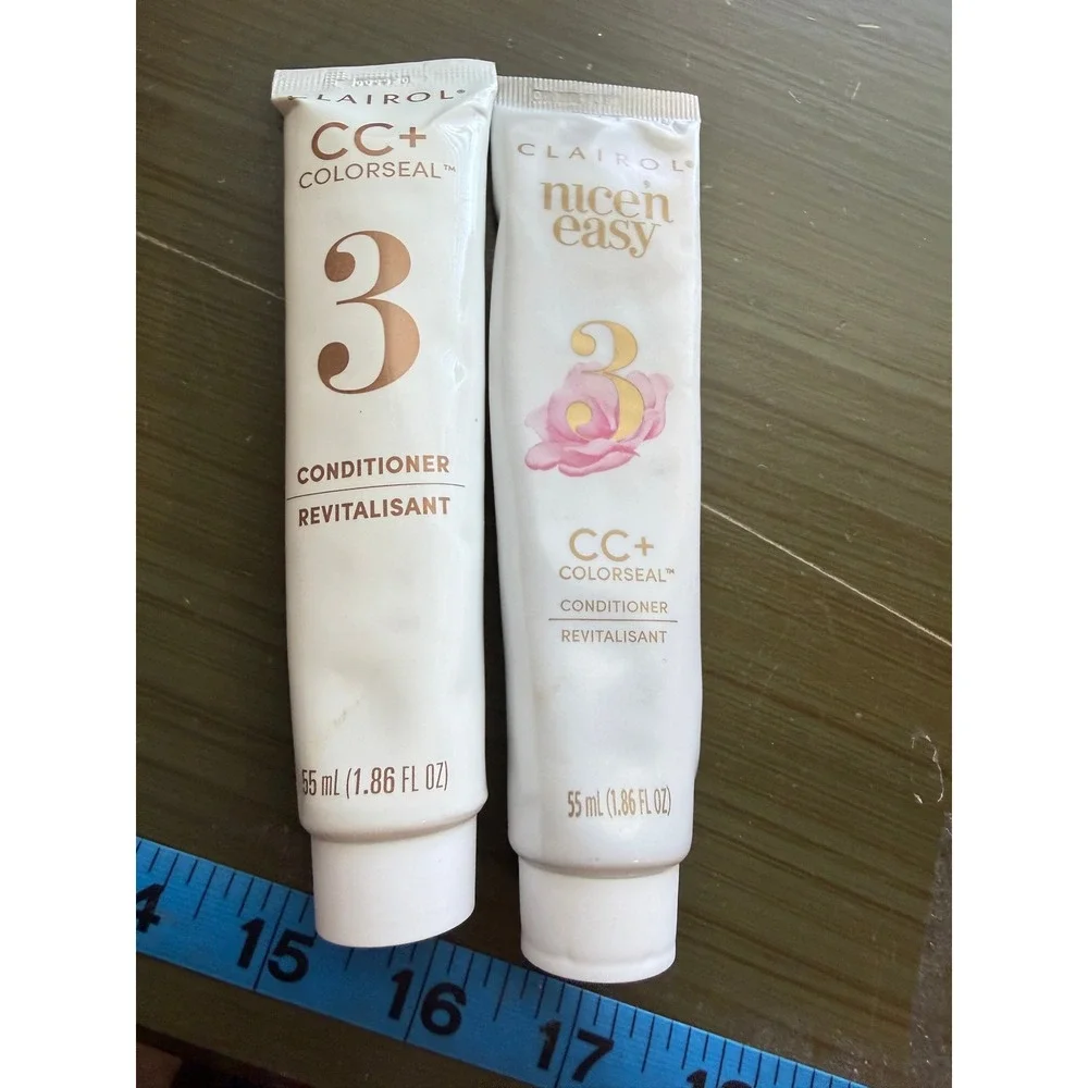 Clairol Nice n Easy CC+ ColorSeal Conditioner 2 Tubes 1.86oz Each Revitalisant